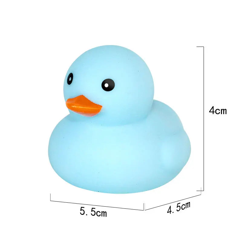 Car Decorative Ornaments, Duck, Little Yellow Duck, Bathing, Pinching and Squawking Little Duck, Children's Water Toy