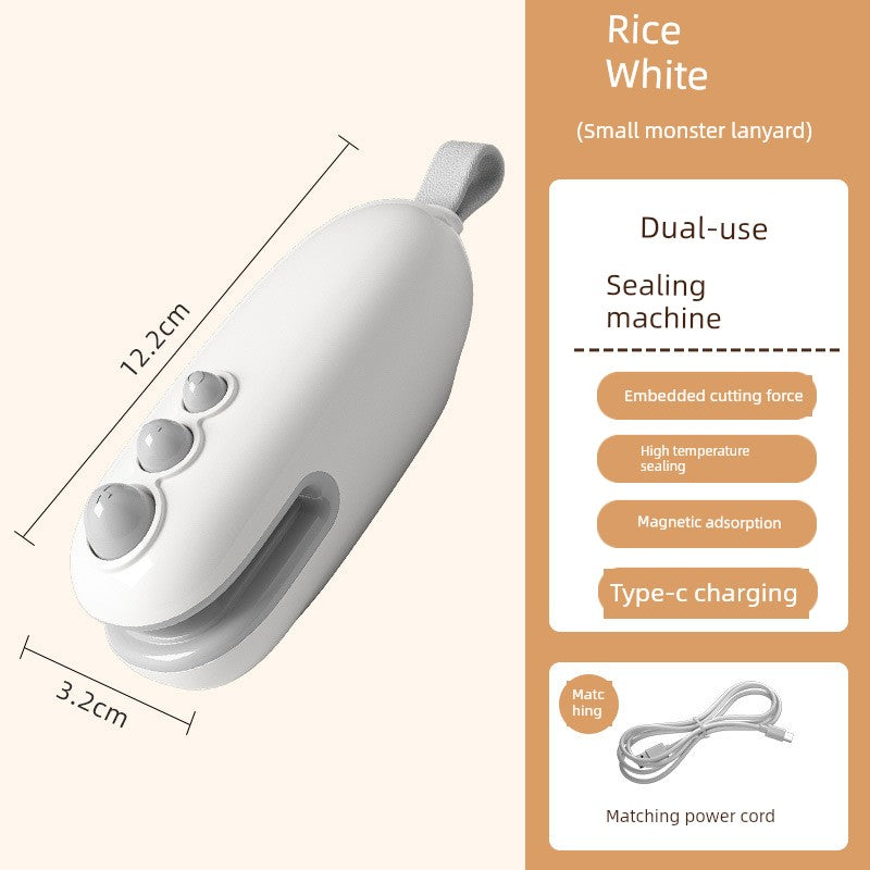 Charging Mini Food Freshness Protection Package Handy Gadget Sealing Machine