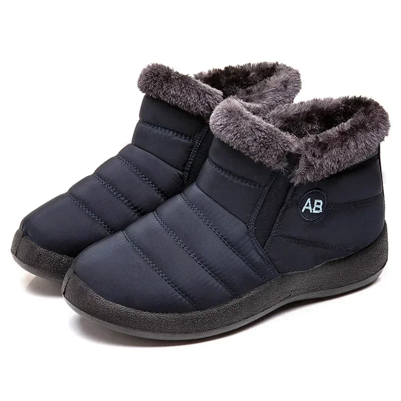 2024 New Waterproof Women Boots Winter Snow Boots for Women Winter Shoes Daily Casual Lightweight Cotton Shoes Ankle Botas Mujer