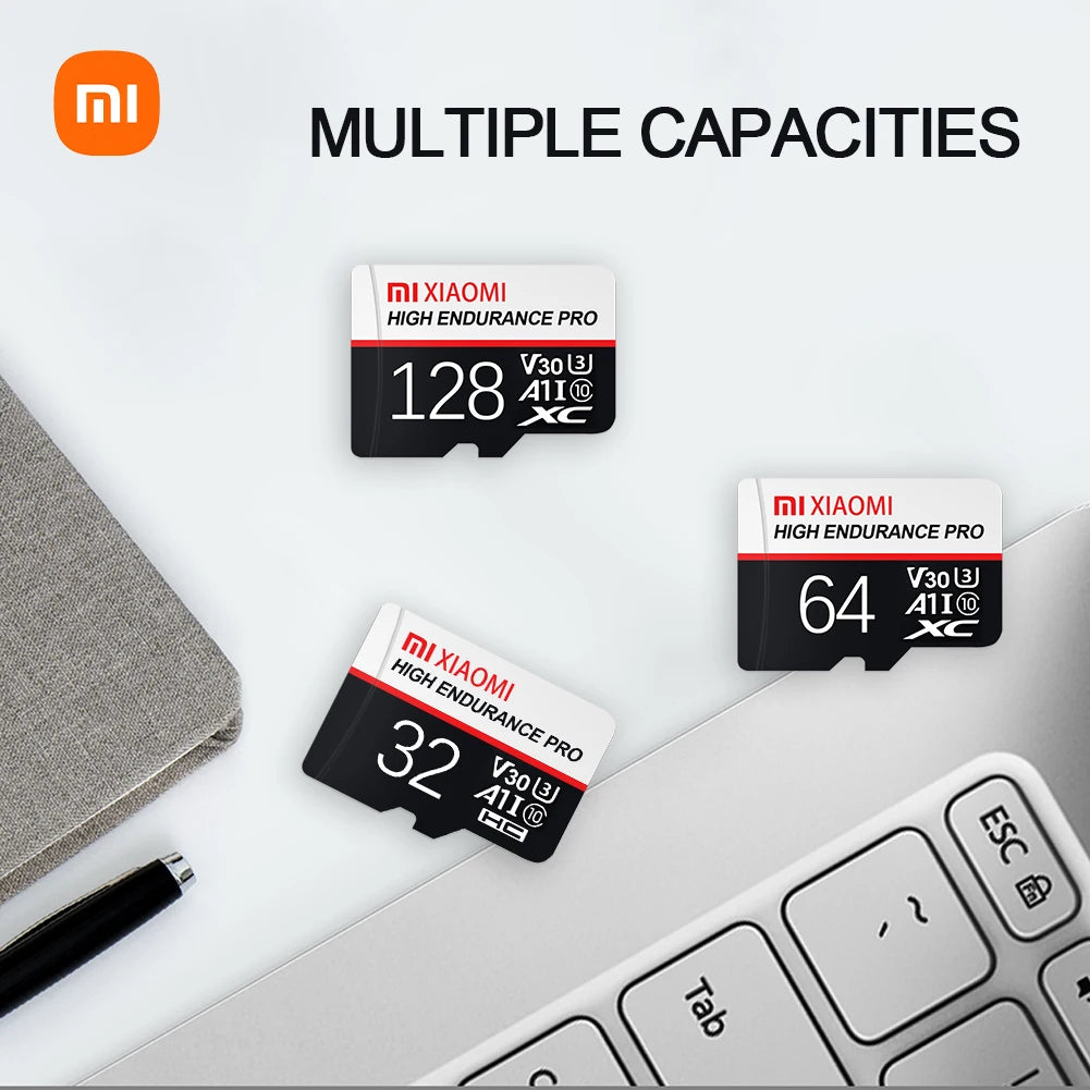 Original Xiaomi Class 10 A1 Memory Card 256GB 128GB 64GB V30 U3 32GB V10 U1 Micro TF SD Card 512GB 1TB 2TB For camera PC