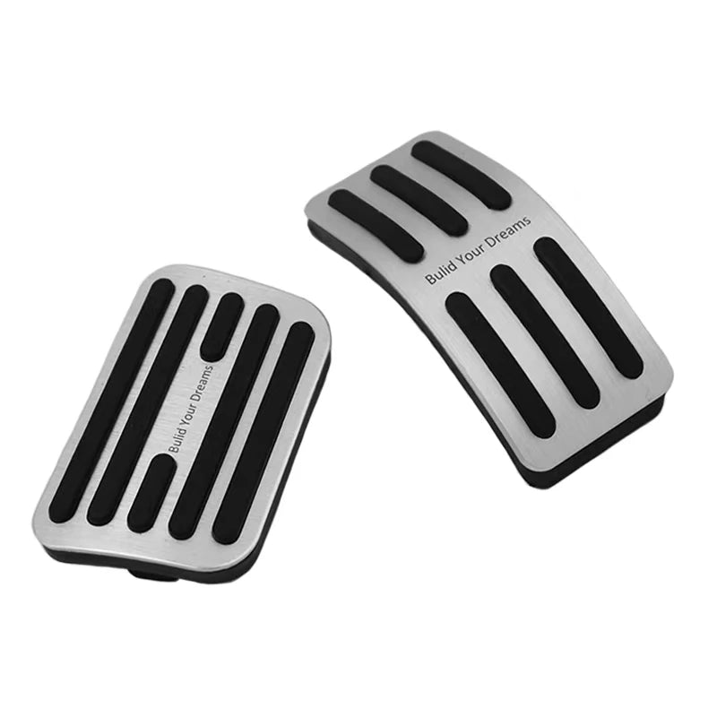 For Byd Shark 6 2025 2026 Alumium Alloy Rubber Brake Pedal Cover SHARK Accelerator Anti-Slip Auto Styling Accessories