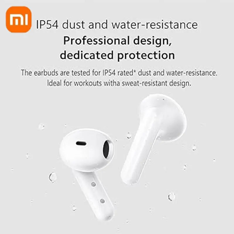 Xiaomi Redmi Buds 4 Lite Wireless Earbuds IP54 Waterproof Headset 20H Playtime Lightweight Comfort Fit Headphones