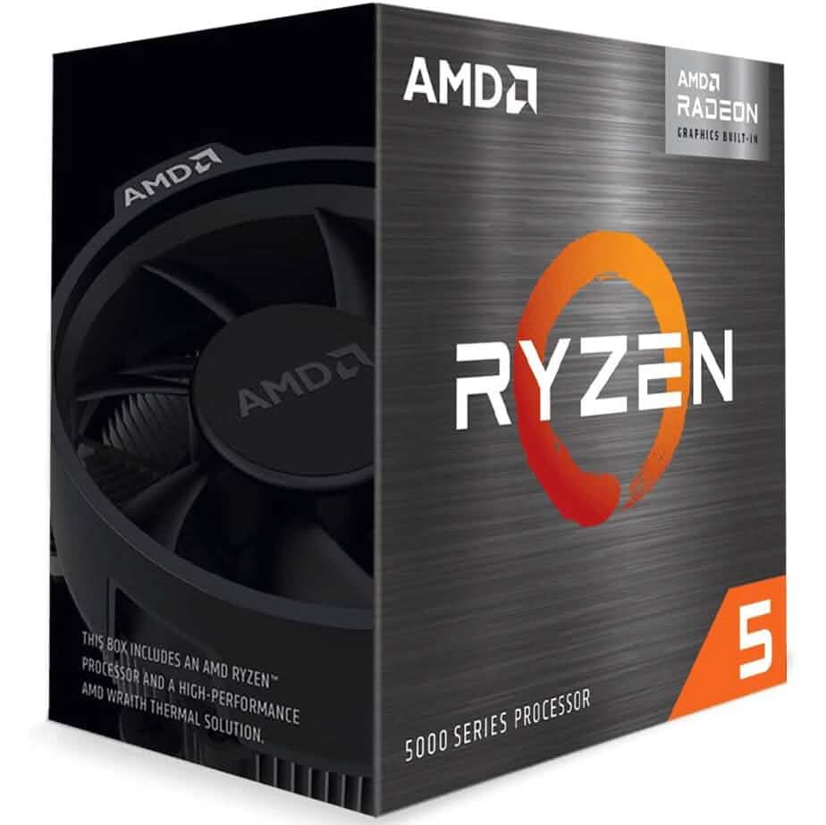 AMD Ryzen 5 5600G 6-Core 12-Thread Unlocked Desktop Processor with Radeon Graphics (Refurbished)