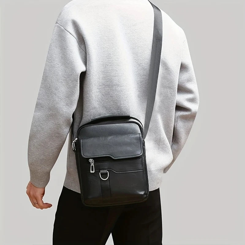 Neutral style shoulder bag for men and women, single strap, cross-body, business style, backpack, casual and fashionable