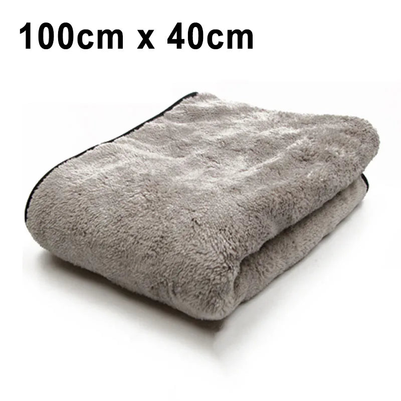 Car Wash High End Microfiber Towel Car Cleaning Drying Cloth Hemming Car Care Cloth Detailing Wash Towel