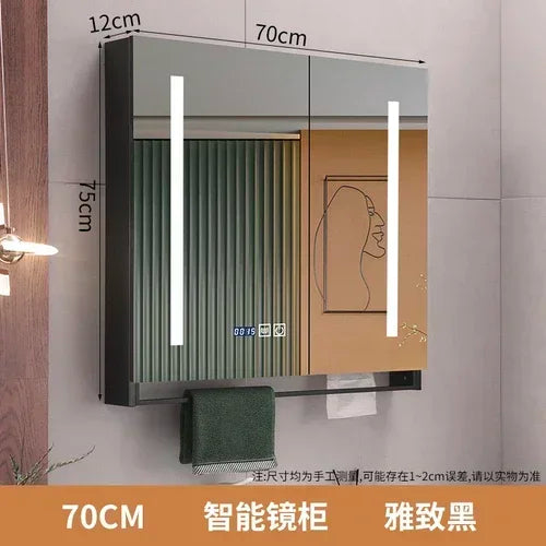 Toilet Display Bath Mirrors Cabinet Washbasin room Vanity Makeup Storage Organizer Gabinete Furniture YX50BC