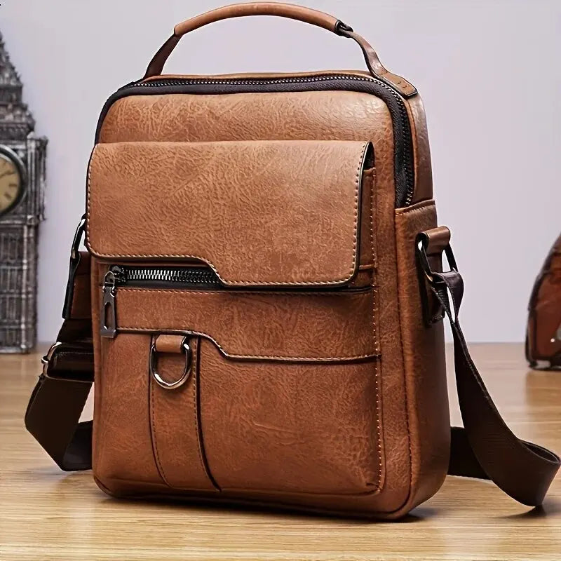 Neutral style shoulder bag for men and women, single strap, cross-body, business style, backpack, casual and fashionable