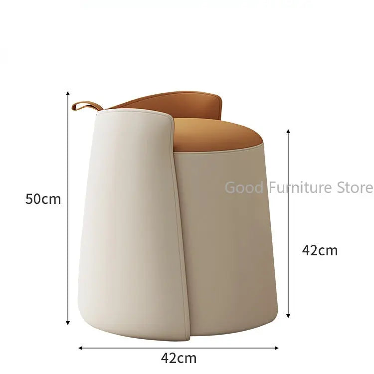 Bedroom Makeup Stool Vanity Chair Nordic Furniture Living Room Chairs Backrest Dressing Stool Light Luxury Dressing Table Chair