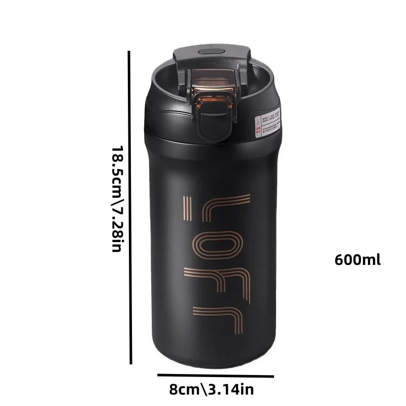 Coffee thermal mug Stainless Steel Thermos Tumbler Cups Vacuum Flask thermo Water Bottle Tea Mug Thermocup commercial affairs