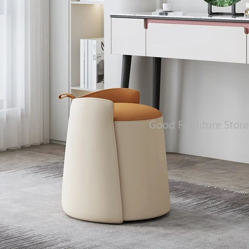 Bedroom Makeup Stool Vanity Chair Nordic Furniture Living Room Chairs Backrest Dressing Stool Light Luxury Dressing Table Chair
