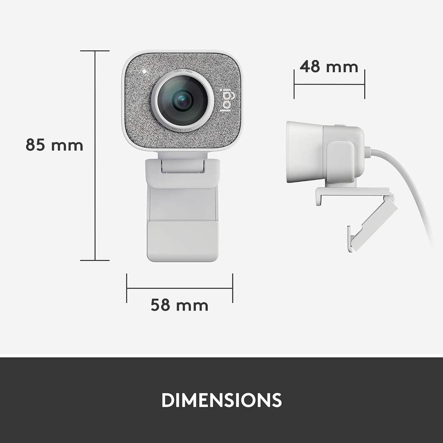 Logitech StreamCam, Live Streaming Webcam (Refurbished)