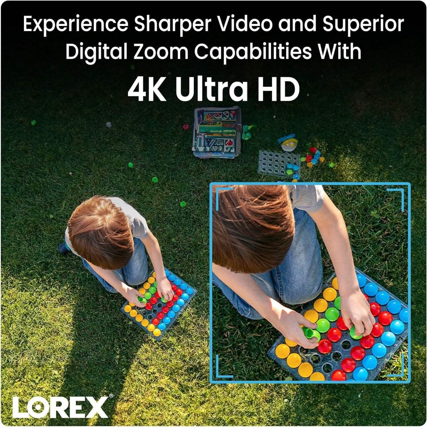 Lorex Indoor/Outdoor 4K IP Security Camera (Refurbished)