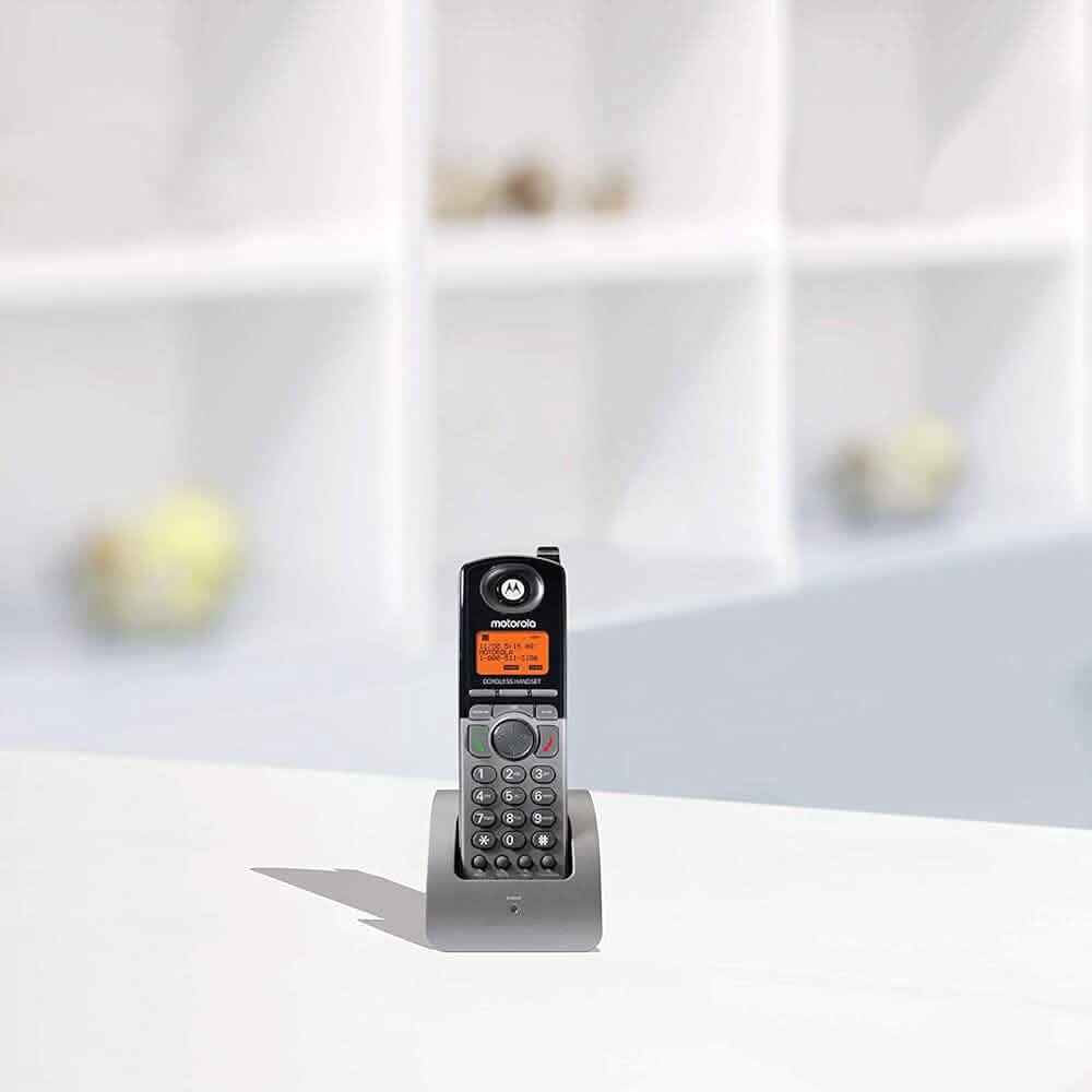 Motorola ML1200 DECT 6.0 Expandable 4-line Business Phone System with Voicemail, Digital Receptionist and Music on Hold (Refurbished)