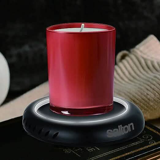 Salton LED Lit Coffee Mug & Tea Cup Warmer