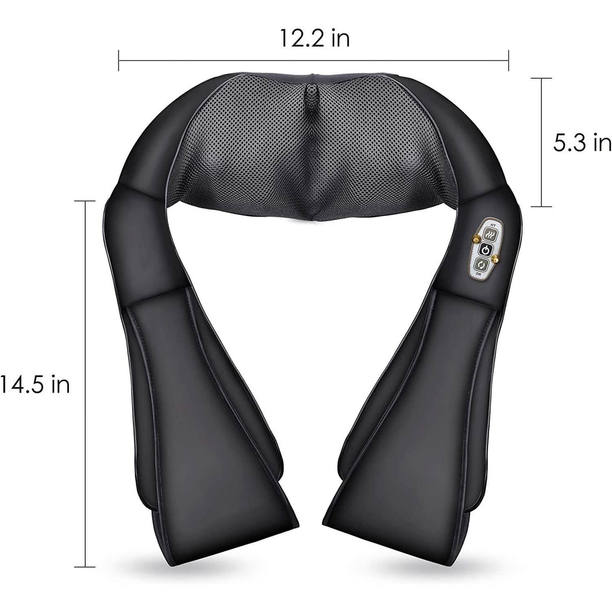 Shiatsu Neck and Shoulder Massager - 4D Back Massager with Heat
