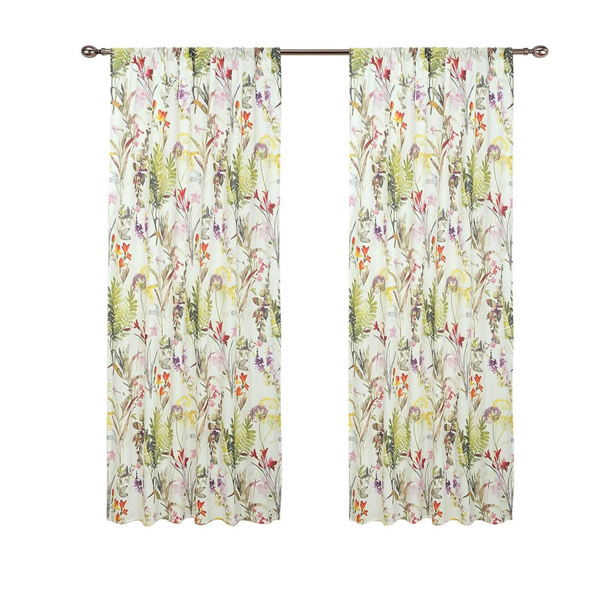 2-Piece Set: Sloane Street Arboretum 84" Window Panel Pair