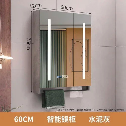 Toilet Display Bath Mirrors Cabinet Washbasin   room Vanity Makeup Storage Organizer Gabinete Furniture YX50BC