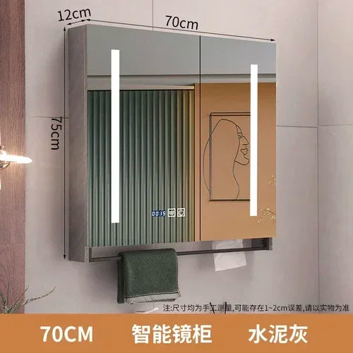 Toilet Display Bath Mirrors Cabinet Washbasin   room Vanity Makeup Storage Organizer Gabinete Furniture YX50BC