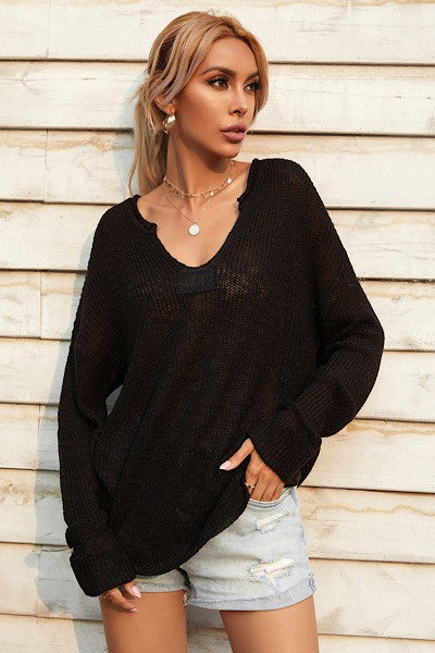 Knit sweater