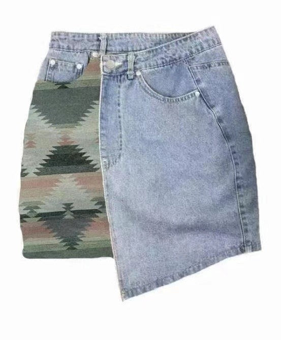 Denim skirt