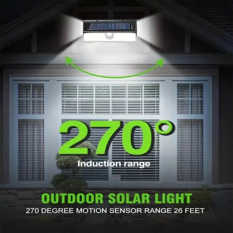 190 LED Upgrading Solar Light Wall