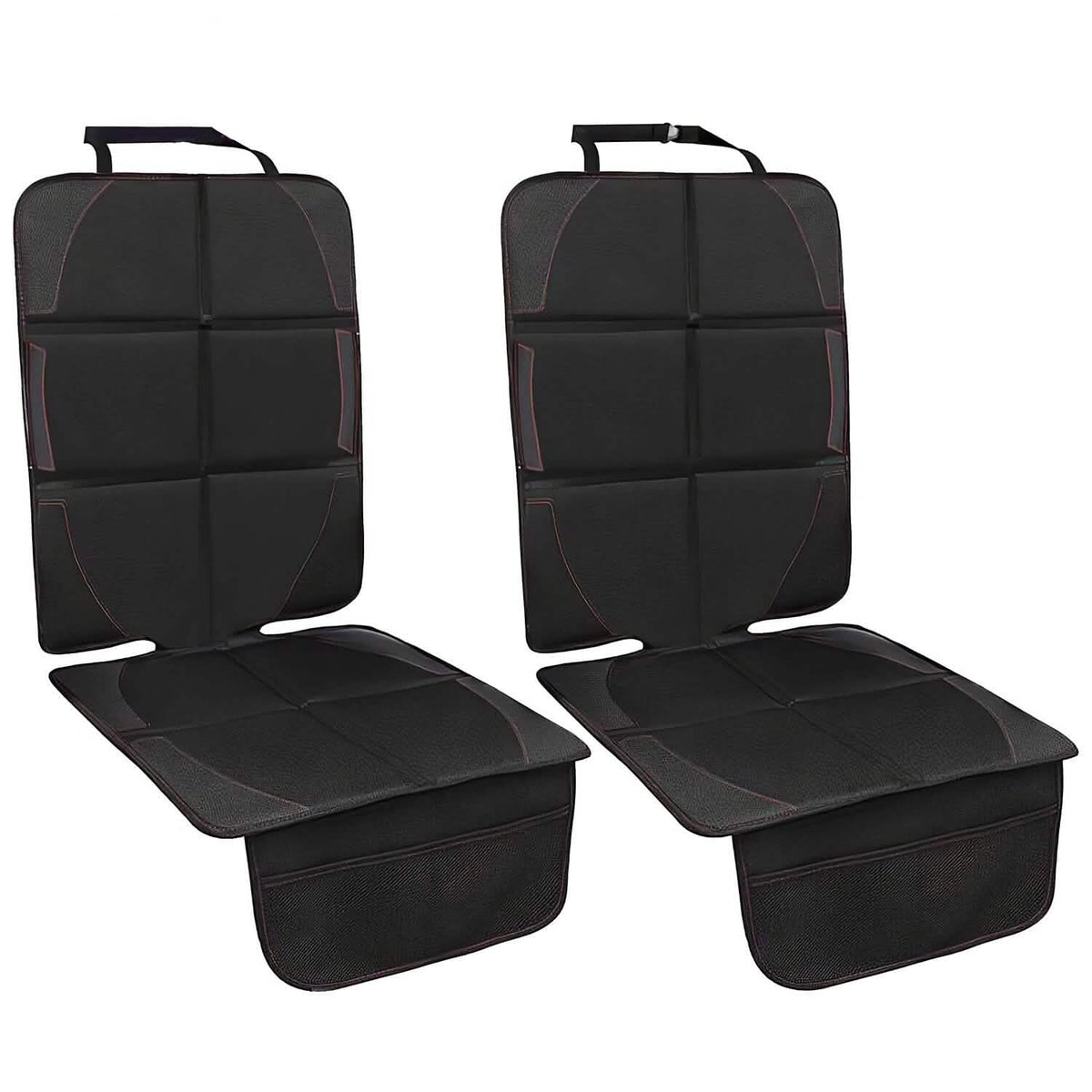 2-Pack: Car Seat Protector Cushion Mat Pad with Thick Padding