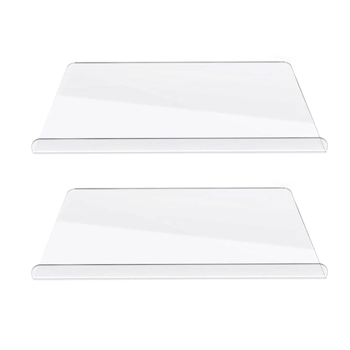 2-Pack: Non-Slip Transparent Countertop Cutting Board Kitchen Countertop Protector