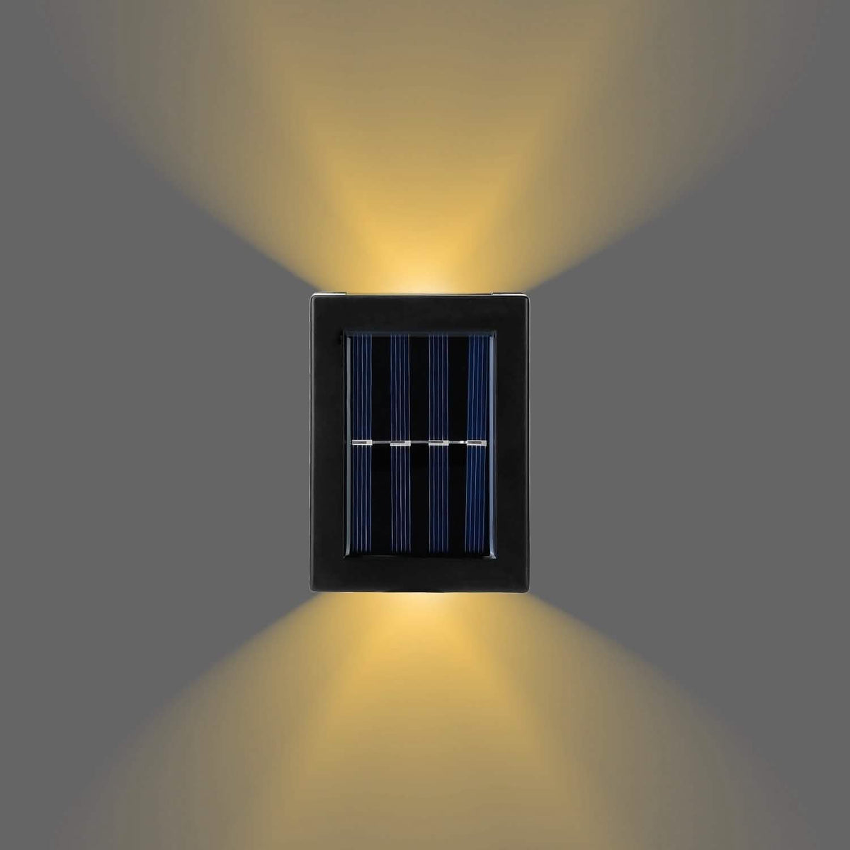2-Piece: Solar Deck Outdoor Lights
