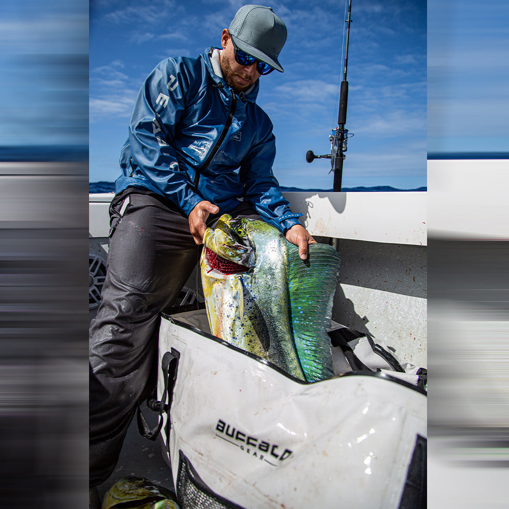 72x30'' Fish Cooler Bag With YKK Zipper, Flat Bottom