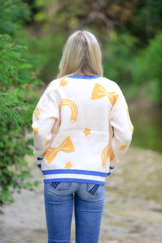 Pasta knit cardigan