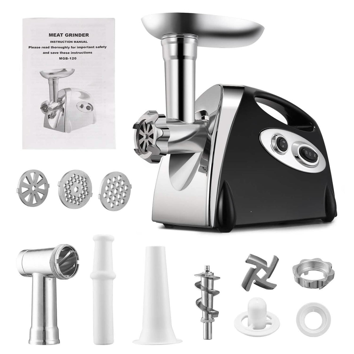 2800W Electric Meat Grinder Set
