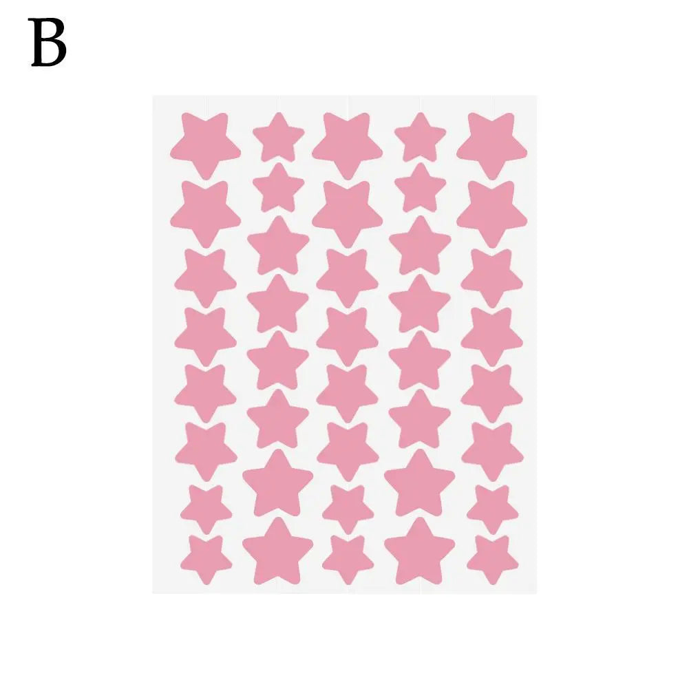 40pcs Star Shape Acne Patch Invisible Remove Blemish Stickers Pimple Cover Easy Apply Patches Face Treatment Skin Care