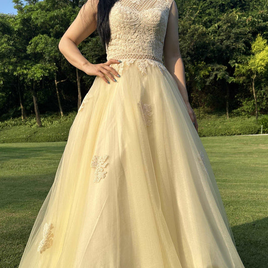 Adult gowns, soft chiffon, taste and class found.