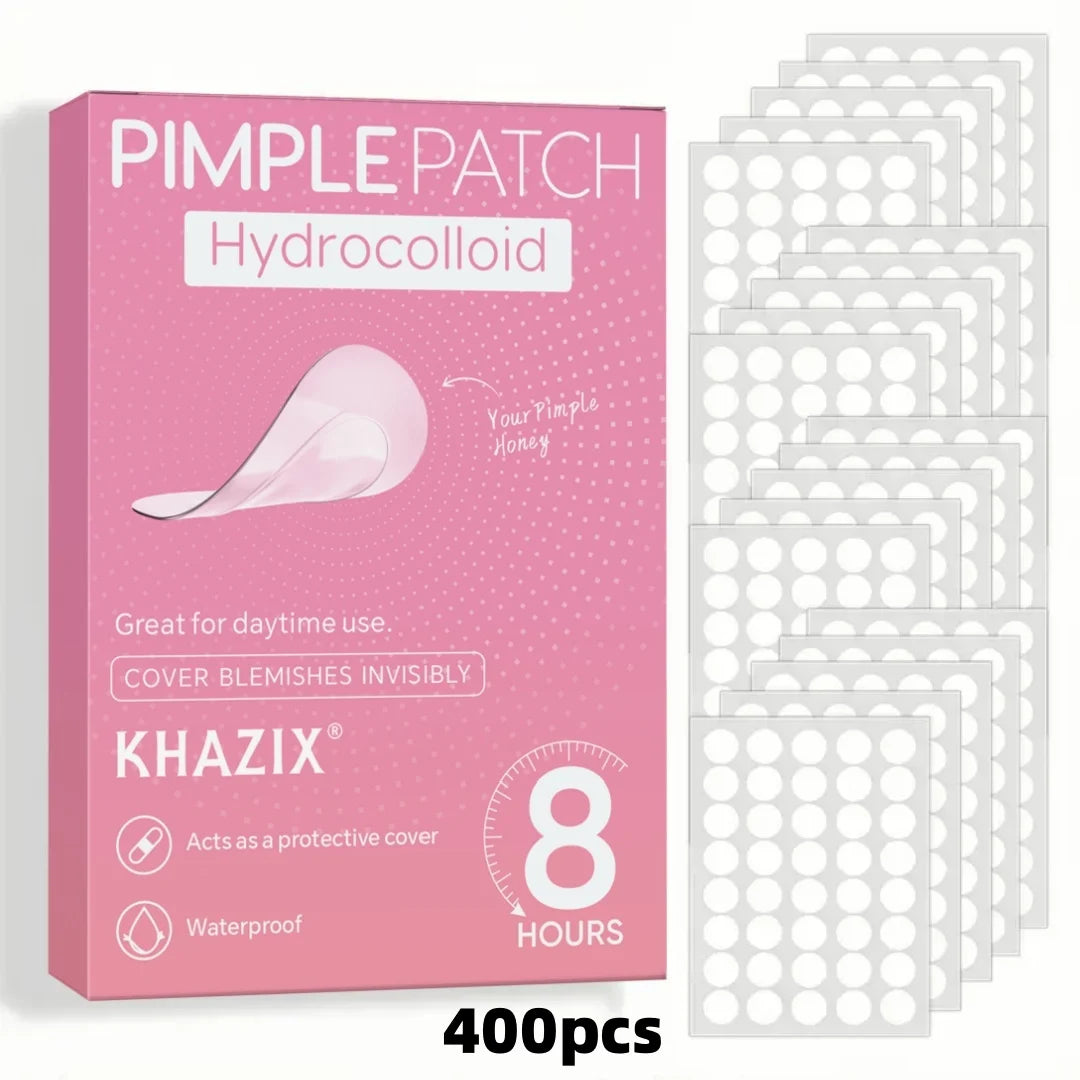 Overnight Micro-Dart Acne Patches - Dissolve Blemishes While You Sleep with Invisible Hydrocolloid Technology for AM Clear Skin.