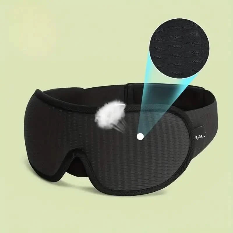 3D Sleeping Mask 100% Blackout Blindfold Sleep Mask