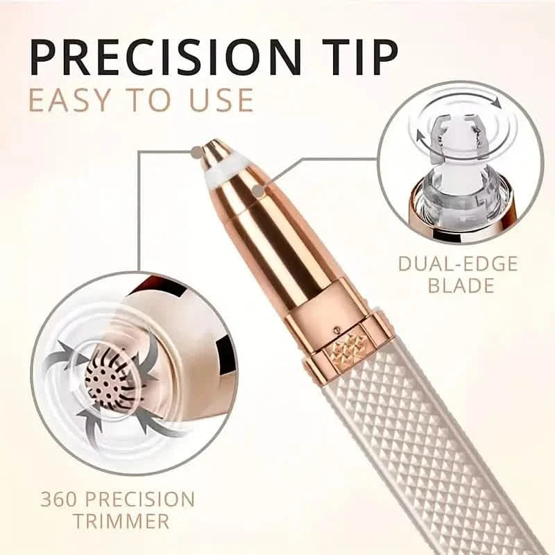 4-in-1 Facial Electric Shaver for Women