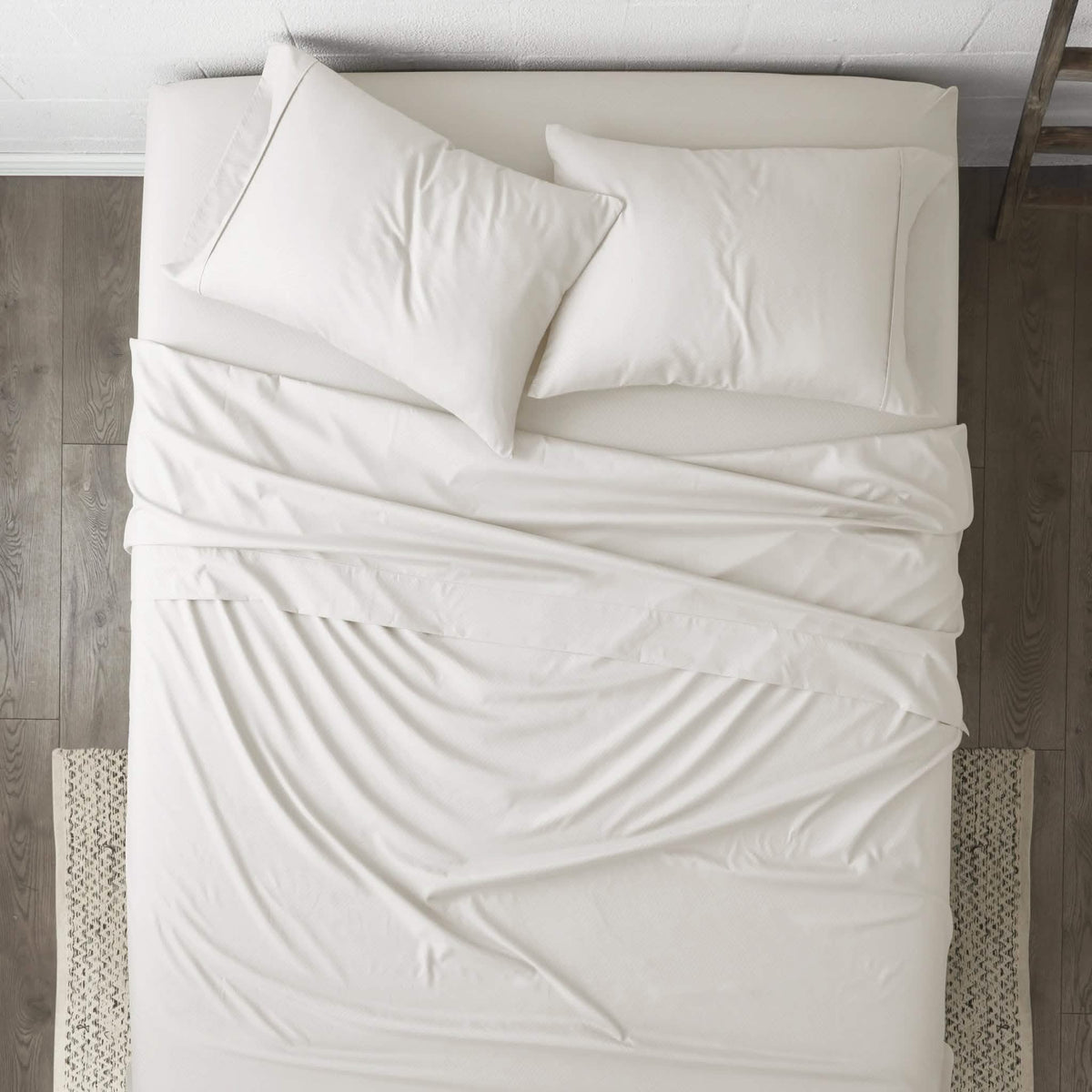 4-Piece: Chevron Embossed Sheet Set