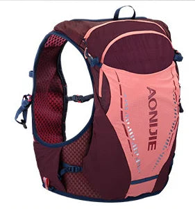 AONIJIE C9103 Ultra Vest 10L Hydration Backpack Pack Bag Free Water Bladder Flask Trail Running Marathon Race Hiking SM ML LXL