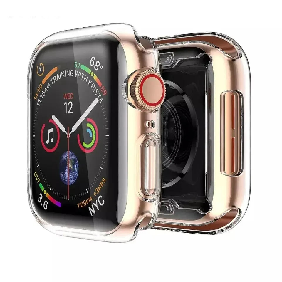 Screen Protector for Apple Watch 46mm 49mm 41mm 44MM 40MM 38 42mm TPU Bumper Cover Accessories iWatch Series Ultra 10 9 8 7 SE 6