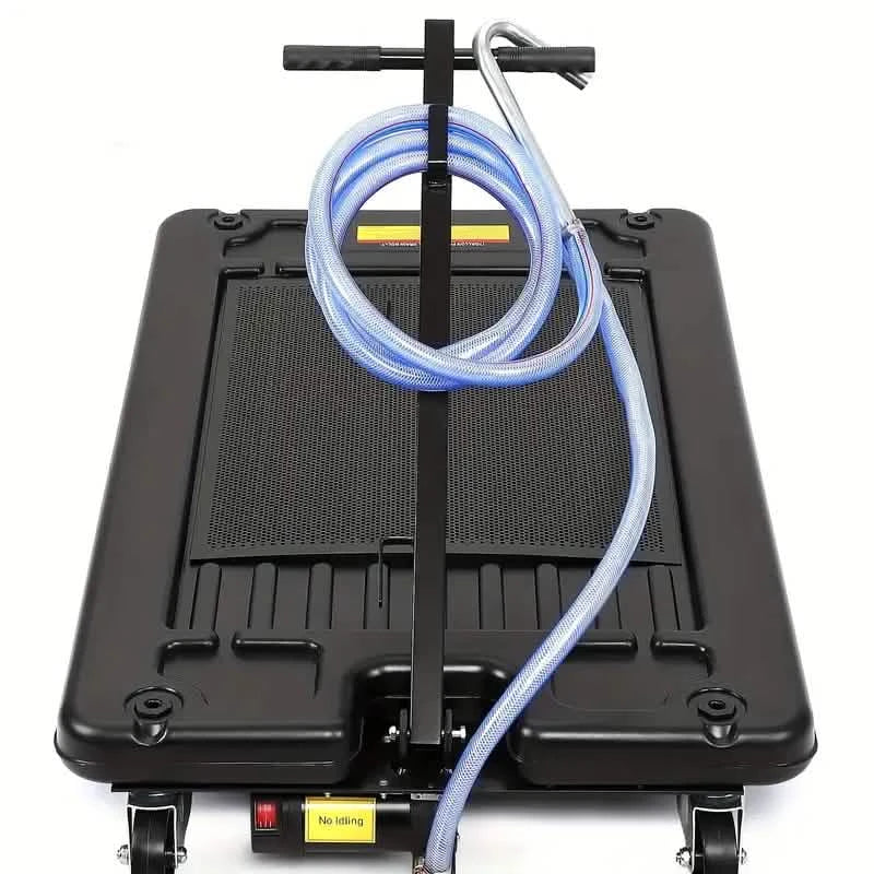 17 Gallon Low Profile Oil Drain with Electric Pump