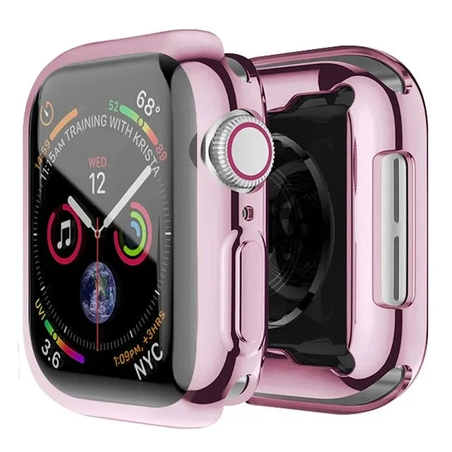 Screen Protector for Apple Watch 46mm 49mm 41mm 44MM 40MM 38 42mm TPU Bumper Cover Accessories iWatch Series Ultra 10 9 8 7 SE 6