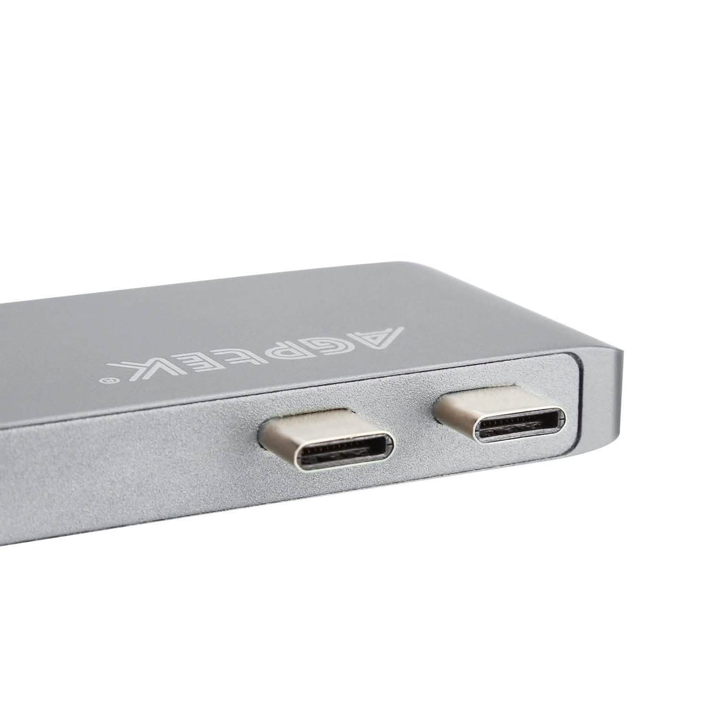 6-in-1 Type-C USB-C Hub Adapter Dual USB 3.0 Port Thunderbolt 3