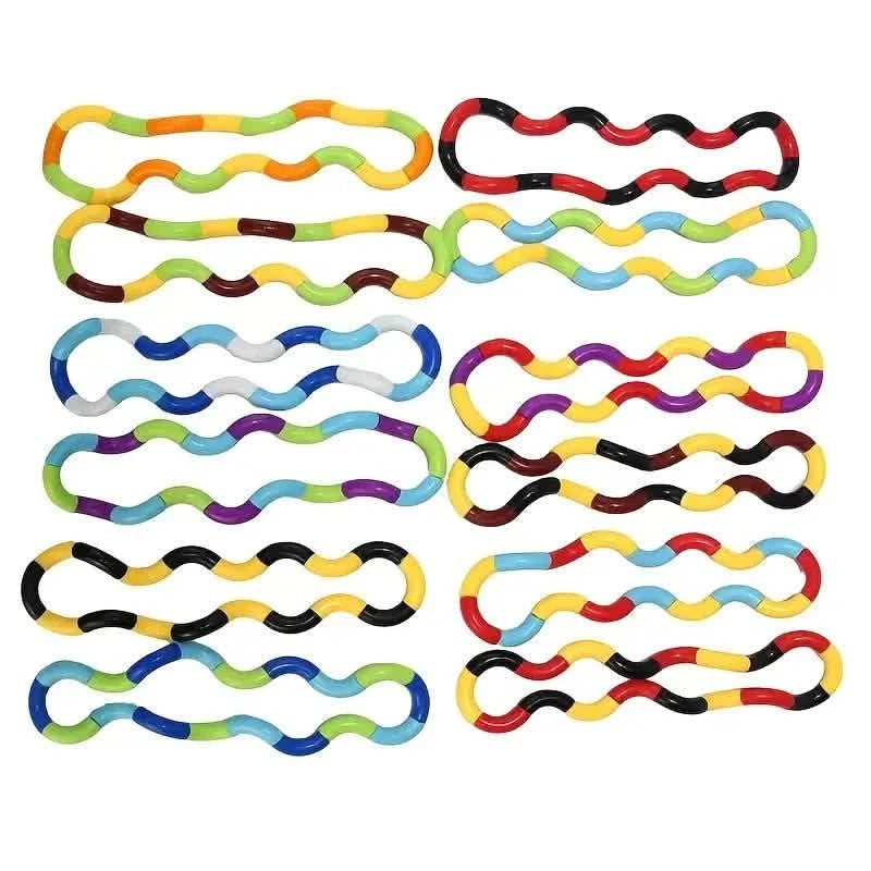6-Pack: Vent Deformation Rope Knot Pressure Toys