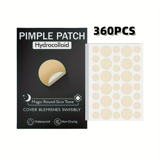 36 /360Patches Acne Treatment Patch, Absorbs Pimple And Acne, Hydrocolloid Acne Pimple Patch For Covering Zits And Blemishes.