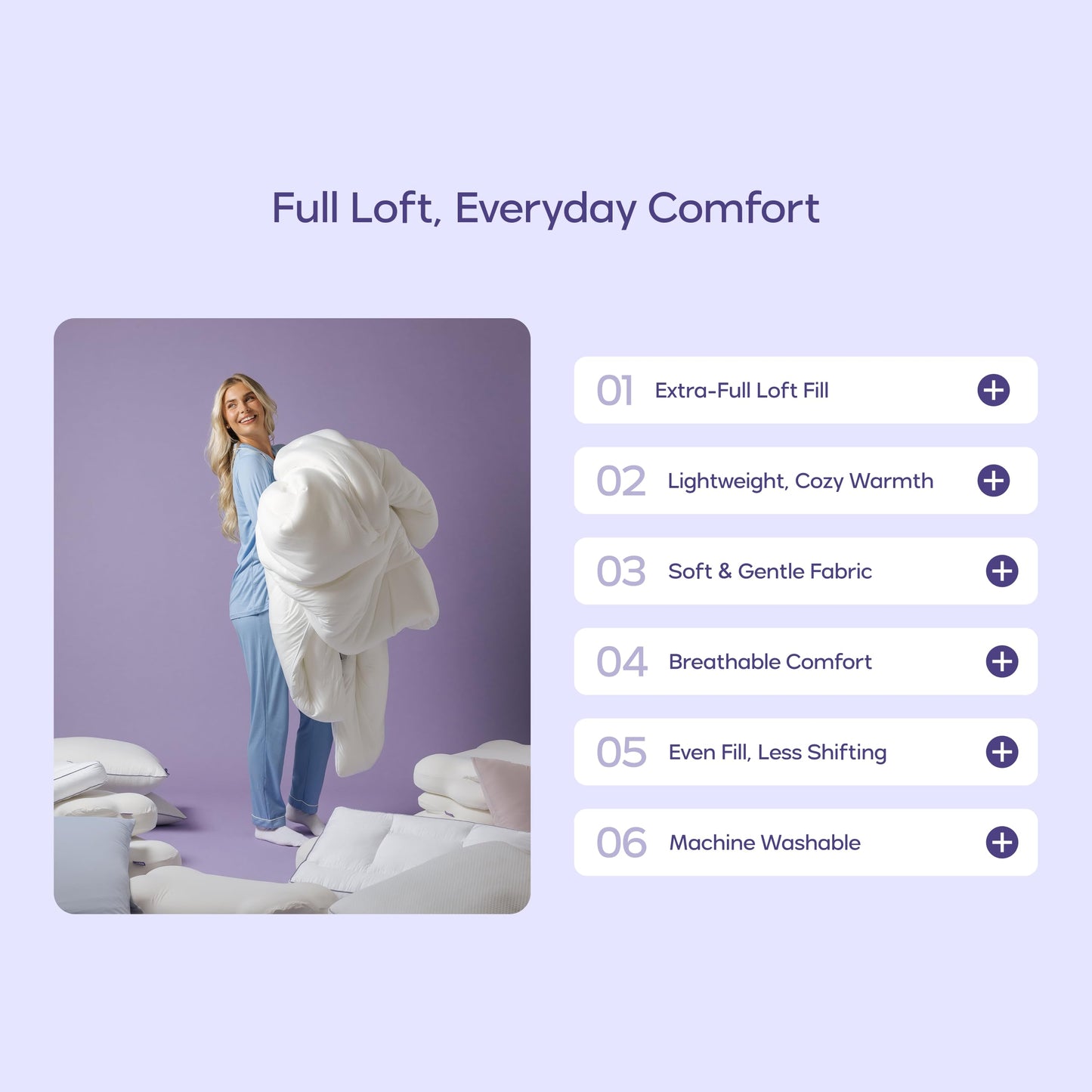 Comforter Mellow, Marshmallow