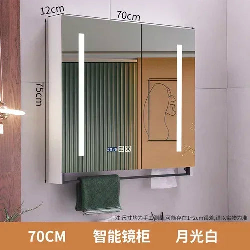Toilet Display Bath Mirrors Cabinet Washbasin   room Vanity Makeup Storage Organizer Gabinete Furniture YX50BC