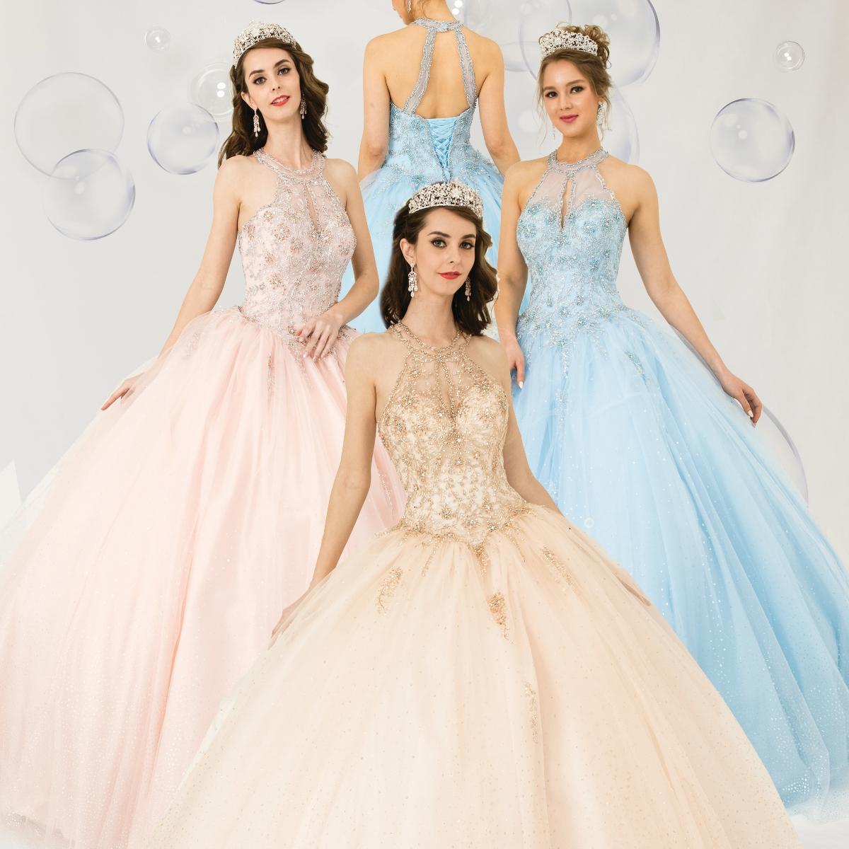 (LIVE 47) Adult gowns, tailored fit, eternal charm.