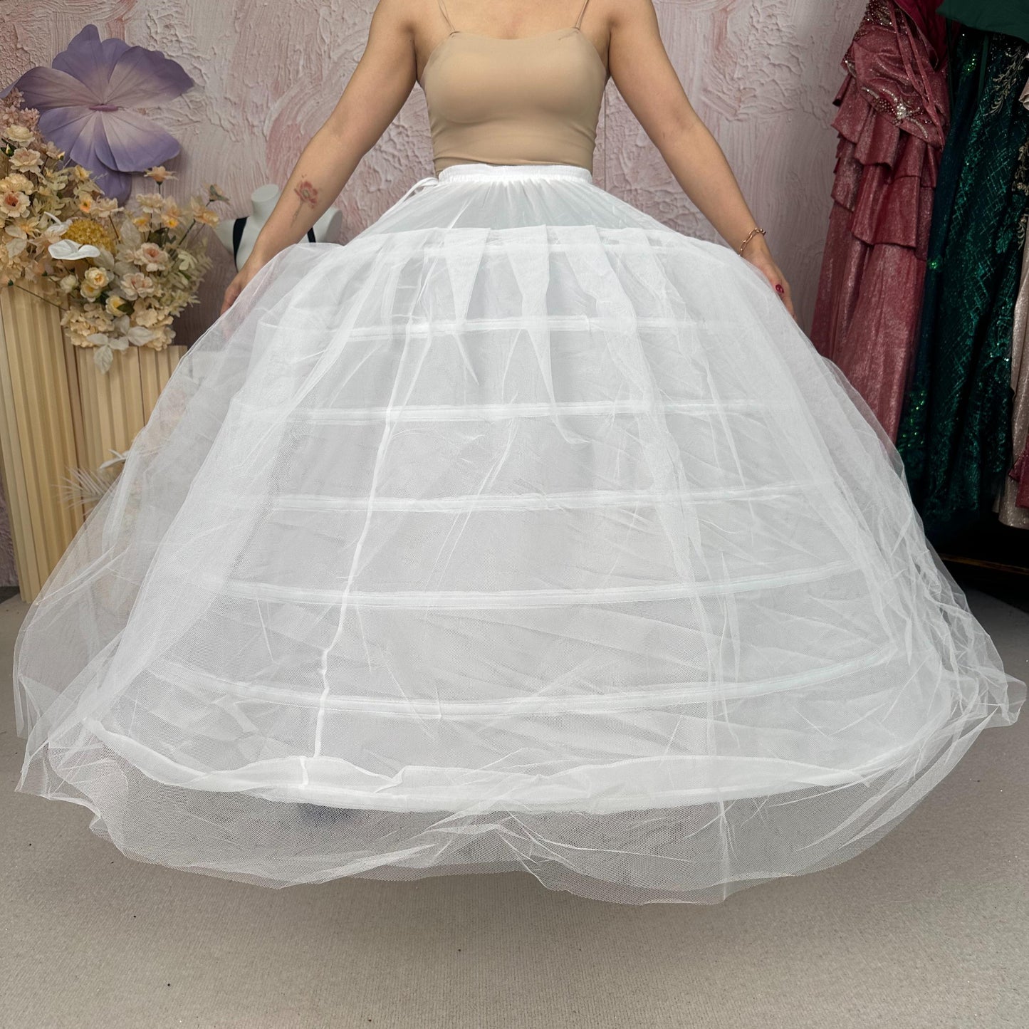Crinoline Petticoat 7-Line Hoop