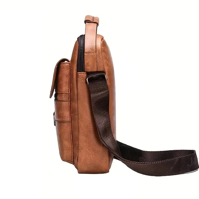 Neutral style shoulder bag for men and women, single strap, cross-body, business style, backpack, casual and fashionable