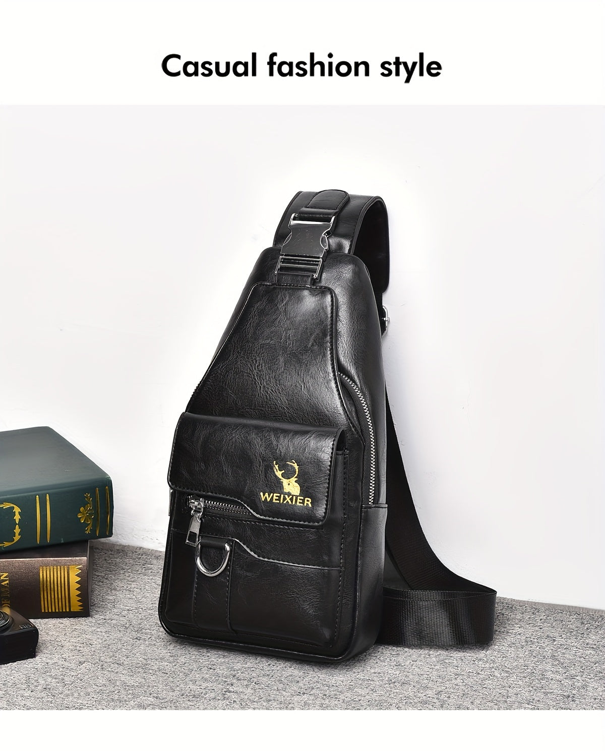 New Waterproof, Stainproof And Wear-resistant Ladies Crossbody Bag Ladies Chest Bag Handbag Shoulder Bag Shoulder Bag Hand Bag With Card Bag Two-piece Set, PU Fabric, Large Pocket And Large Capacity, Easy To Carry, New Textur